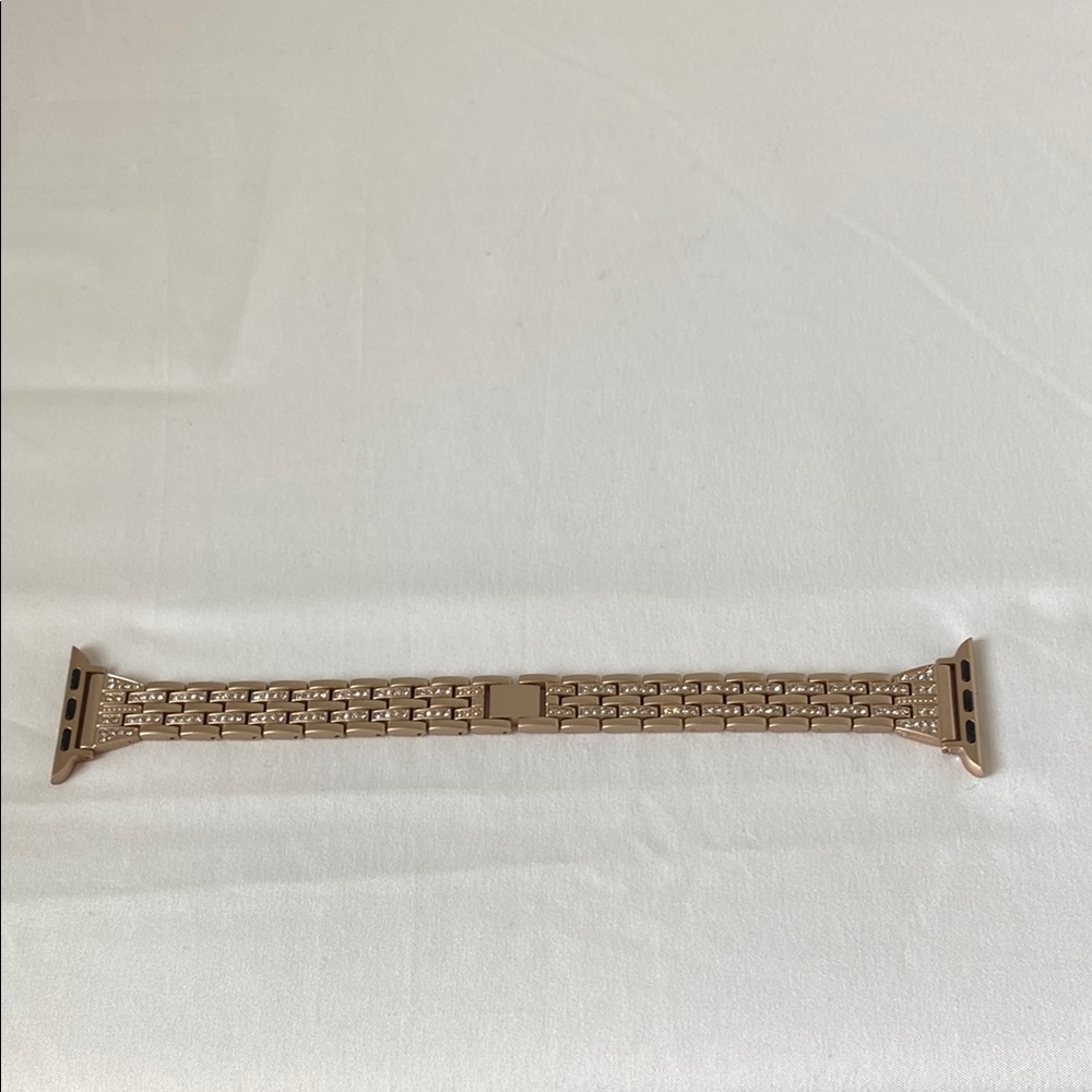 Rose Gold Metal Apple Watch Band